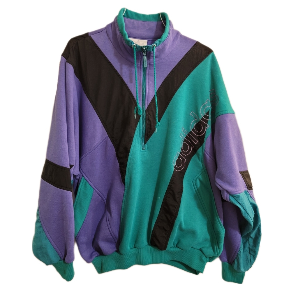 RARE Vintage 80s Adidas Track Jacket